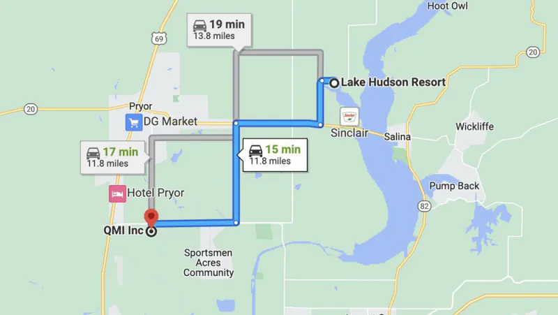 RV Park near QMI Precision Machining